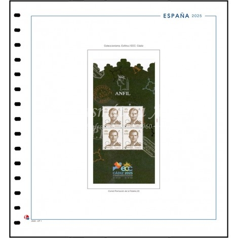 Suplemento Unifil 2025 - Parcial - Carné promoción filatelia