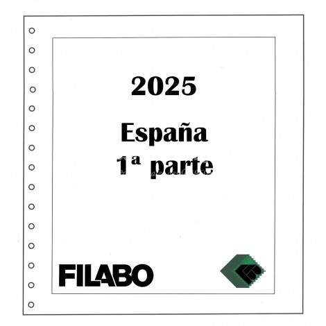 Suplemento Filabo - 1ª parte 2025