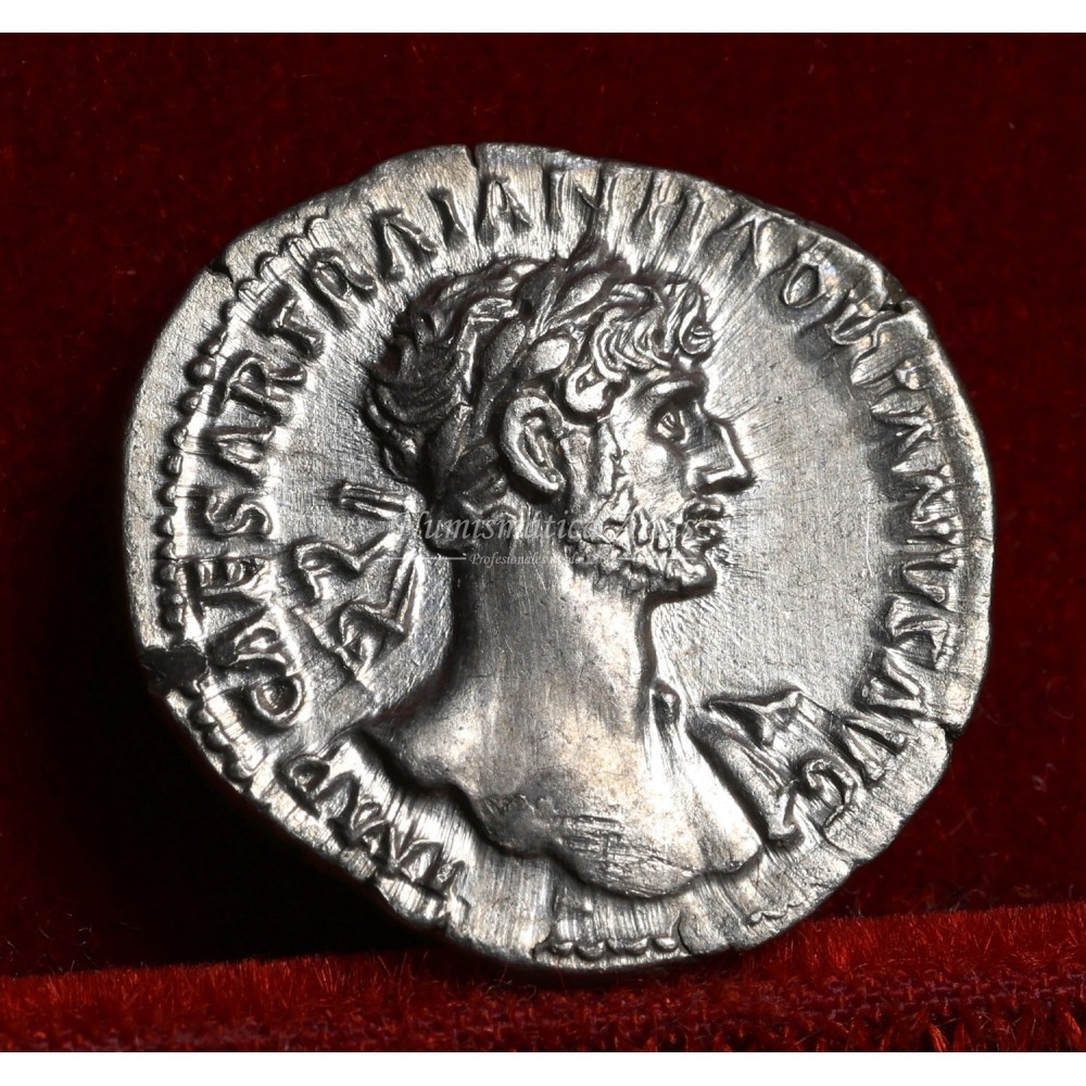 Adriano. Denario (118 d.C.) RIC. 117. SC-