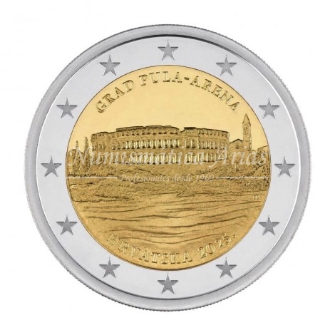 2€ 2025 Croacia - Pula arena