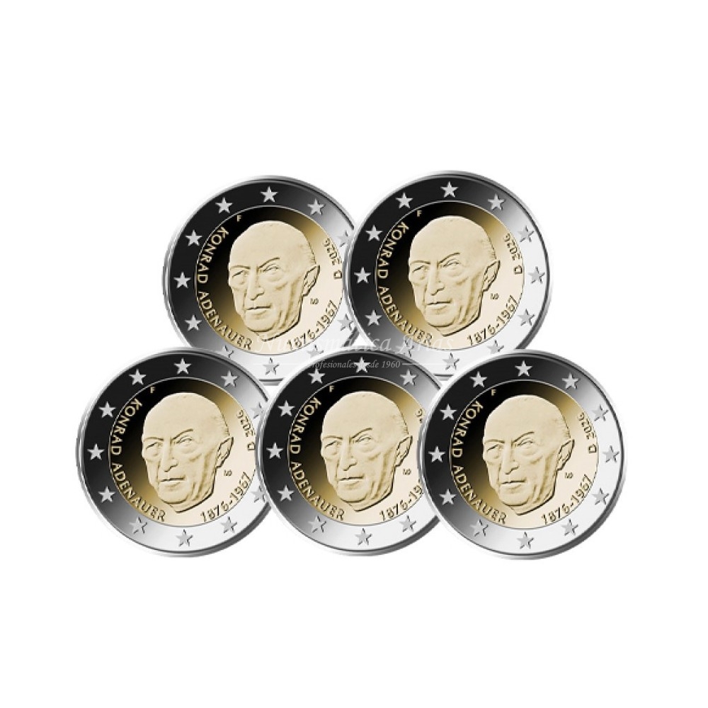 2€ 2026 Alemania - Konrad Adenauer