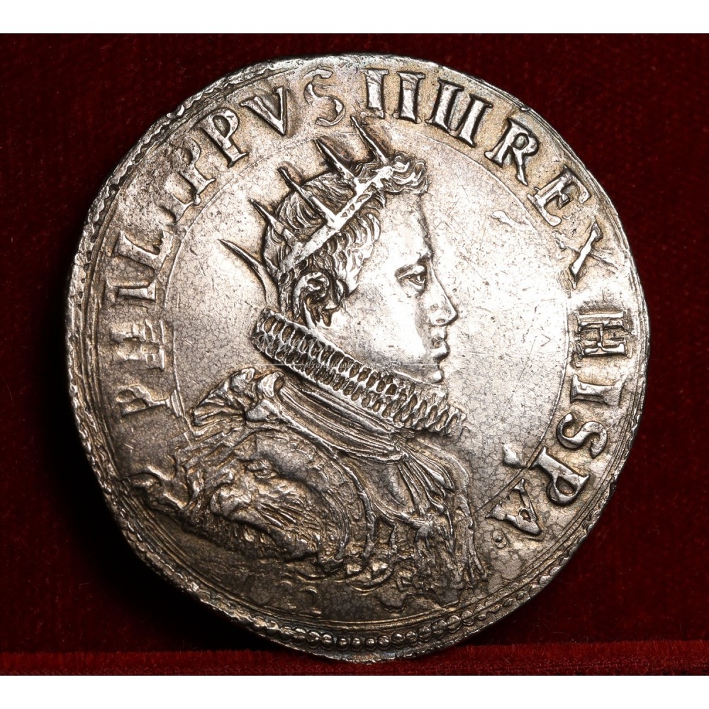 Felipe IV. Ducatón. Milán. 1622. EBC+