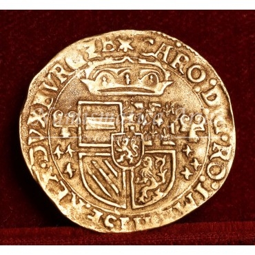 Carlos V. Corona del sol. Amberes. (15)55. EBC-