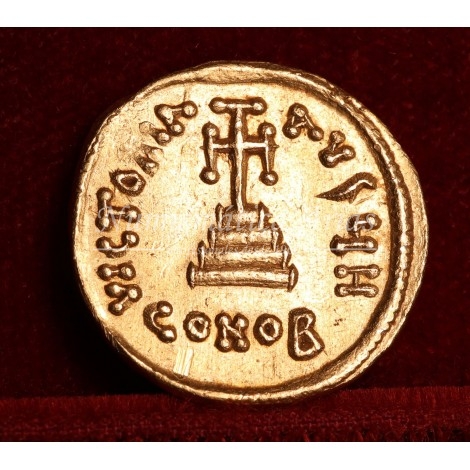 Constante II (641-668 d.C.) Sólido. Constantinopla. S956. EBC+