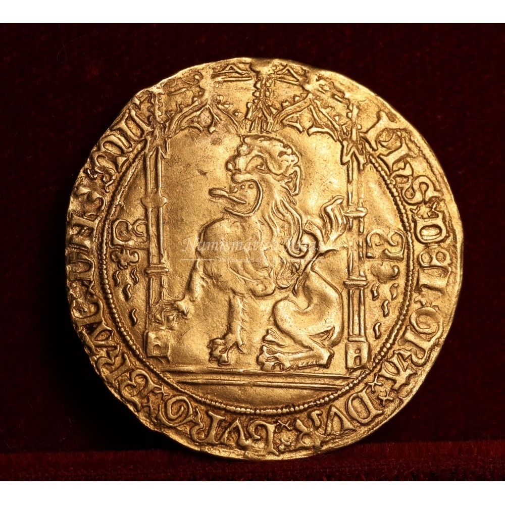 Brabante. Felipe "El Bueno". Léon de oro (1454-1456) EBC