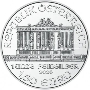 1 oz. Austria 2026 - Filarmónica Ag. 999.5