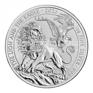 1 oz. Inglaterra 2026 - León y águila