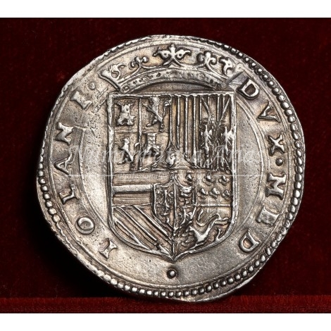 Felipe II. 1/2 escudo. S/F. Milán. EBC+