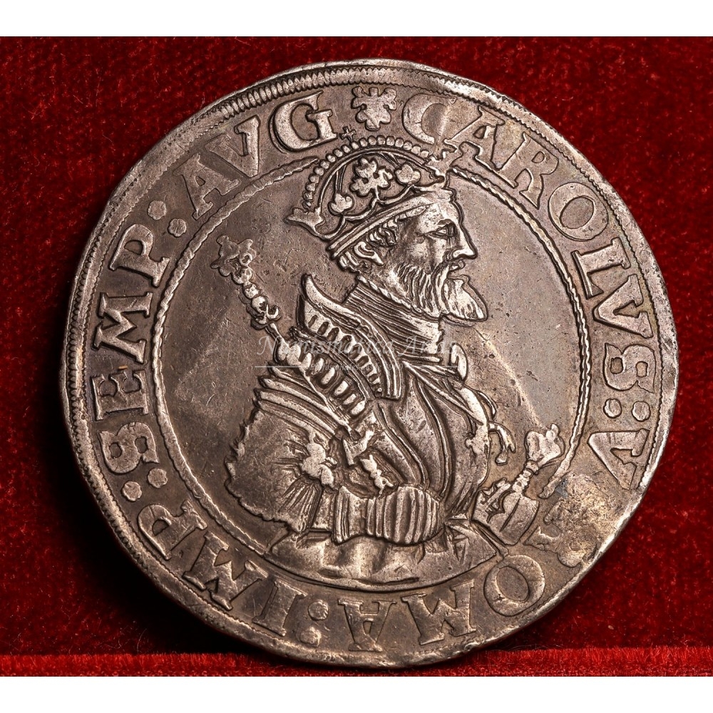 Carlos V. Taler. 1545. Donaüworth. EBC