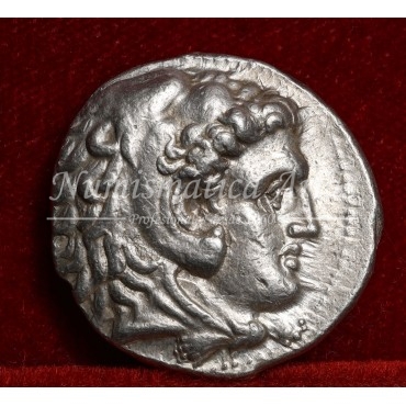 Macedonia. Alejandro III. Tetradracma. 325-320 a.C. EBC+