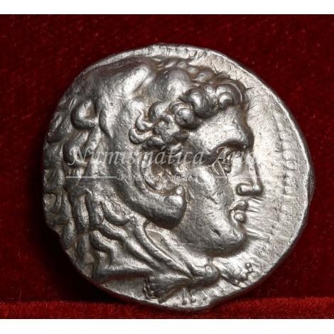 Macedonia. Alejandro III. Tetradracma. 325-320 a.C. EBC+