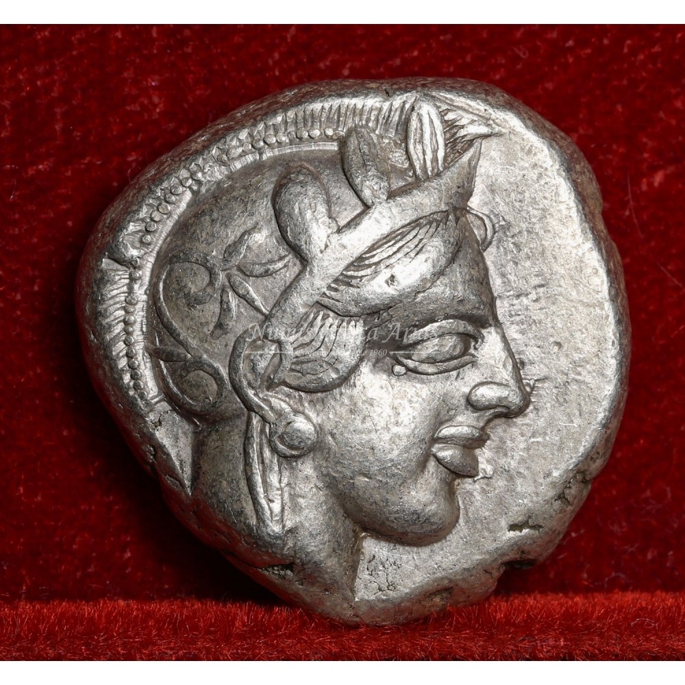 Attica (Atenas). Tetradracma. 454-404 a.C. SNG 31. EBC-