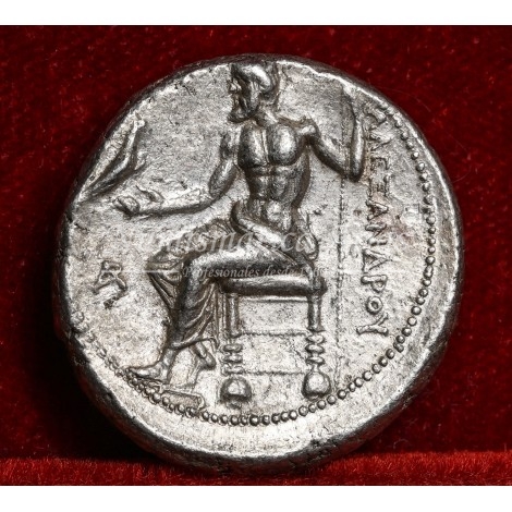 Macedonia. Alejandro III. Tetradracma. 325-320 a.C. Price 3805. SC-