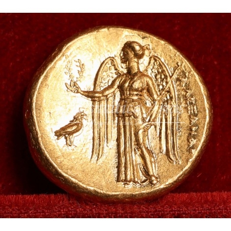 Macedonia. Alejandro III. Estátera. Salamis. 336/323 a.C.