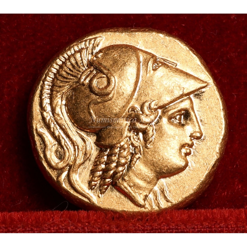 Macedonia. Alejandro III. Estátera. Salamis. 336/323 a.C.