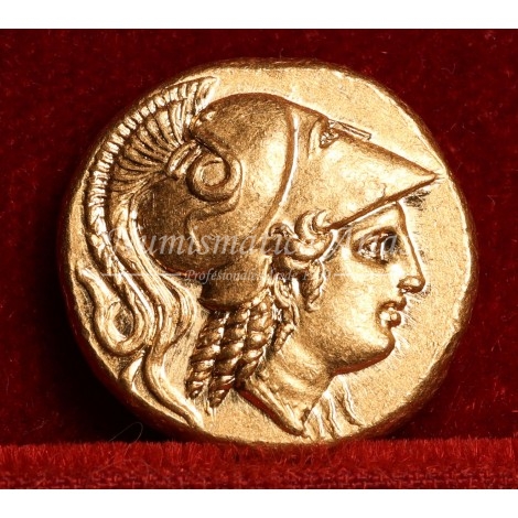 Macedonia. Alejandro III. Estátera. Salamis. 336/323 a.C.