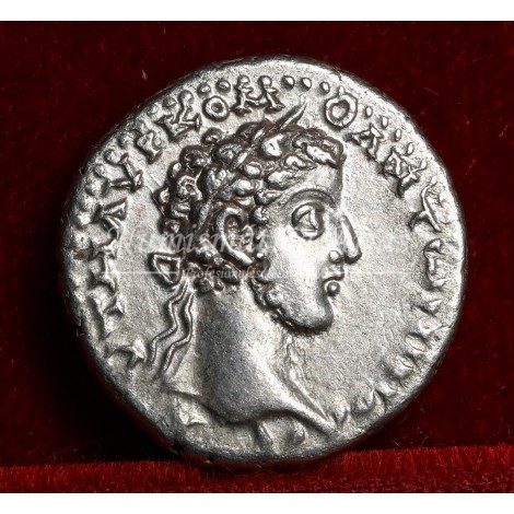 Cómodo. Trihemidracma (181-182 d.C.). Capadocia. SC-.